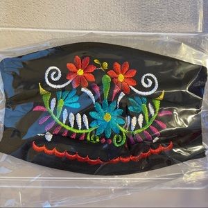 Face mask- Mexican Embroidered 💐